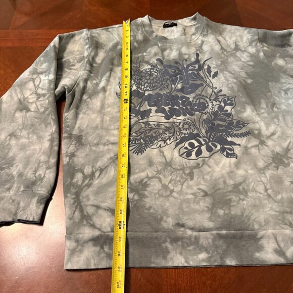 Forever 21 Mens Tie-Dye Graphic Crewneck Sweatshirt L - Picture 6 of 7